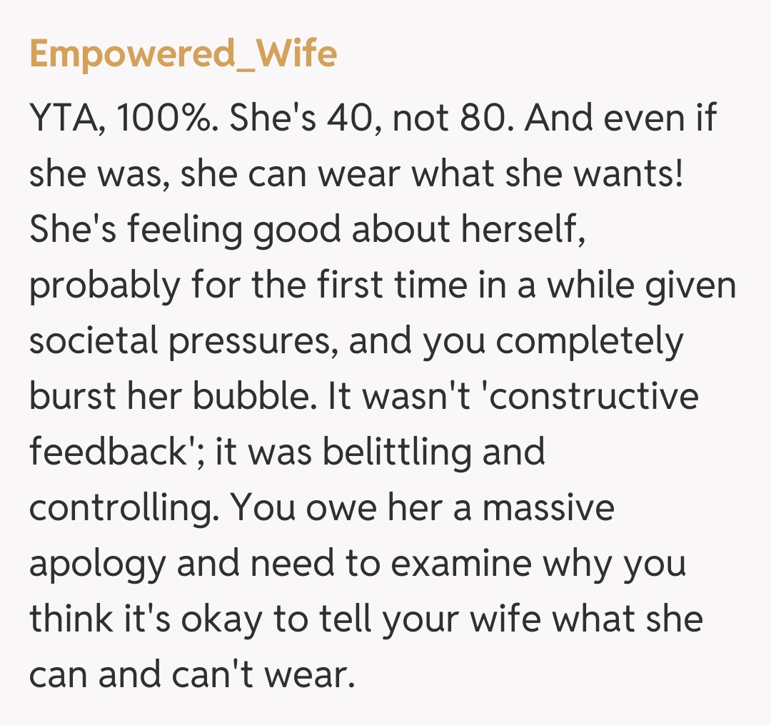 Comentariu de la Empowered_Wife