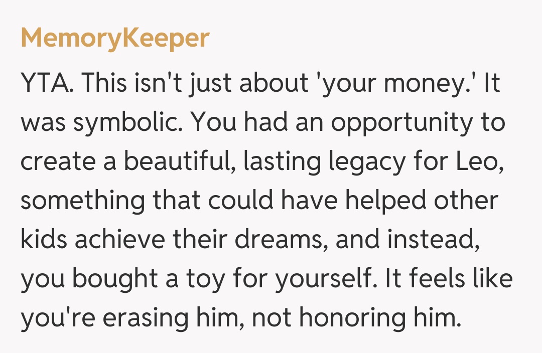 Comentariu de la MemoryKeeper