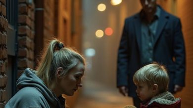 Photo of A Powerful Businessman Tried to Walk Away, Until His Son Pointed to a Stranger and Said, “That’s Mom”