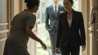 Photo of He Trusted His Wife Completely… Until He Saw the Housekeeper Shielding His Blind Daughter From the Truth