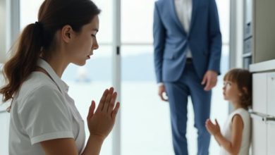 Photo of When a Father Walked In on an Unseen Moment Between His Children and the Cleaning Lady, a Hidden Truth Finally Came to Light