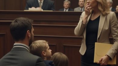 Photo of She Thought the Divorce Was Over and the Money Was Guaranteed — Then the Judge Read Three Words That Stopped the Court Cold