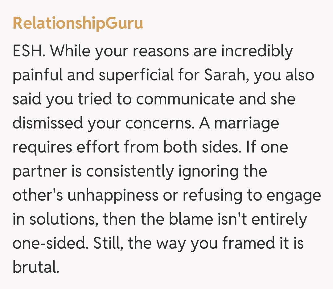 Comentariu de la RelationshipGuru