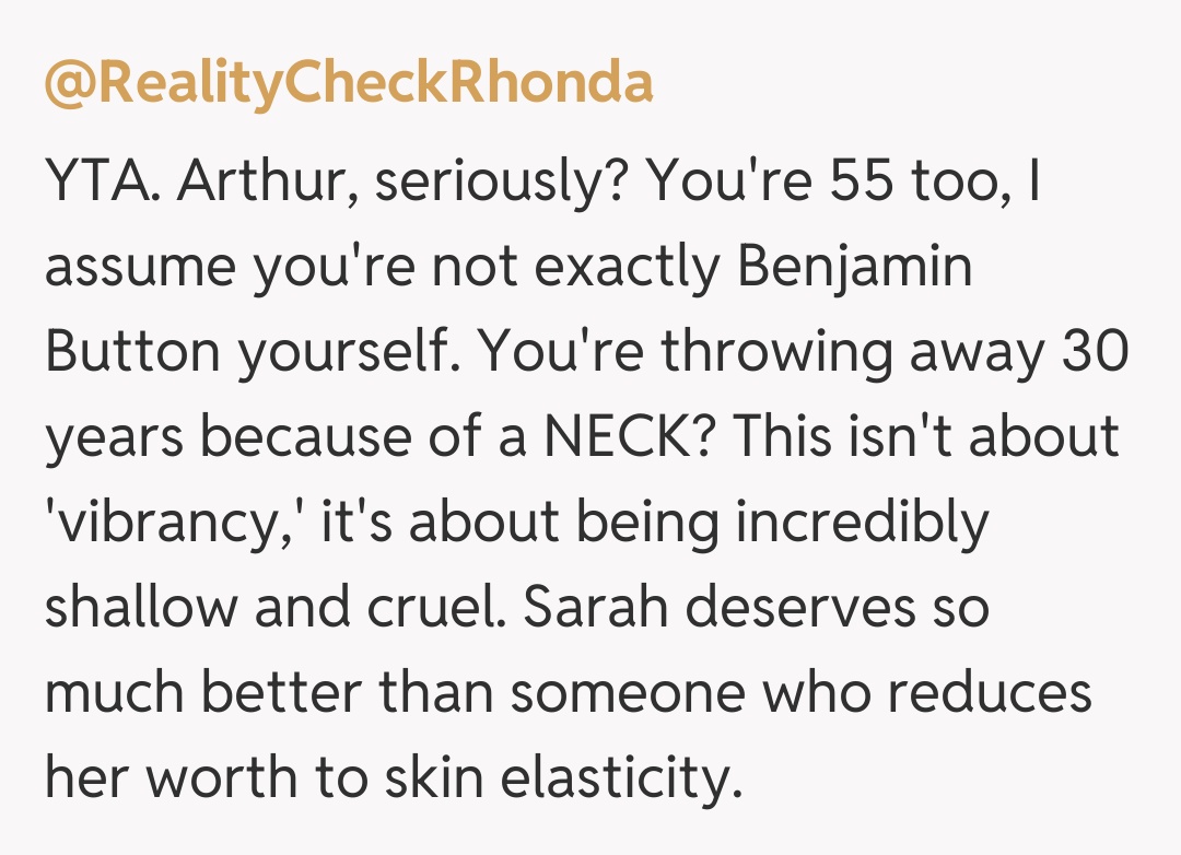 Comentariu de la @RealityCheckRhonda