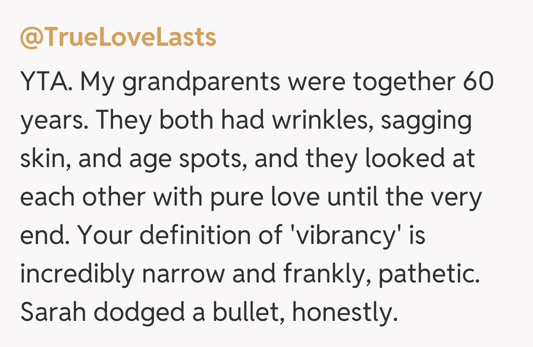 Comentariu de la @TrueLoveLasts