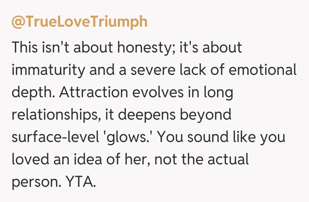 Comentariu de la @TrueLoveTriumph