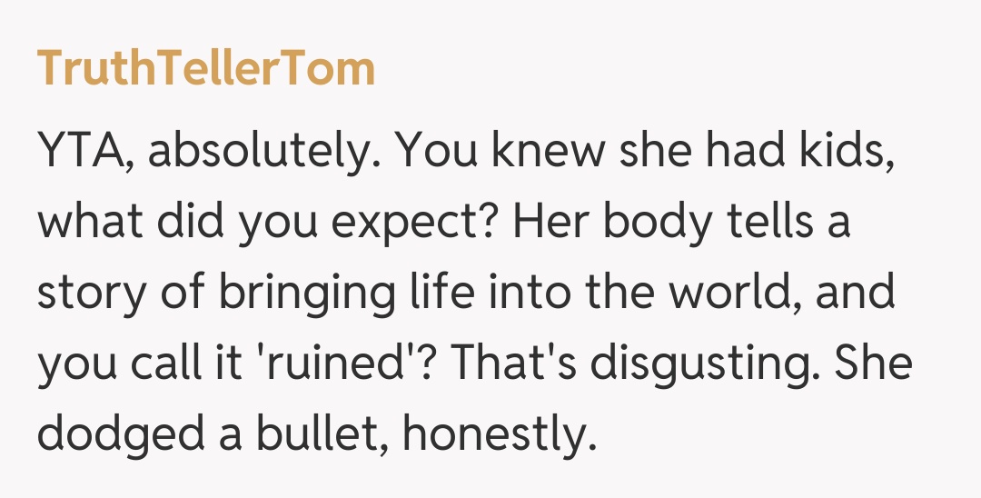 Comentariu de la TruthTellerTom