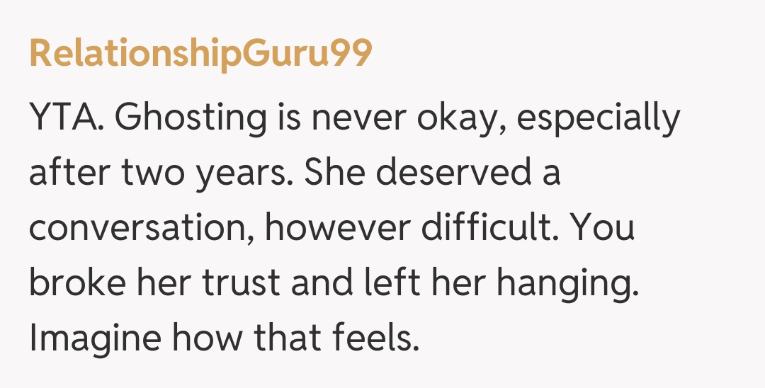 Comentariu de la RelationshipGuru99