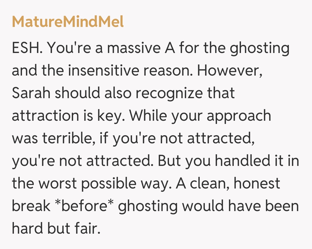 Comentariu de la MatureMindMel