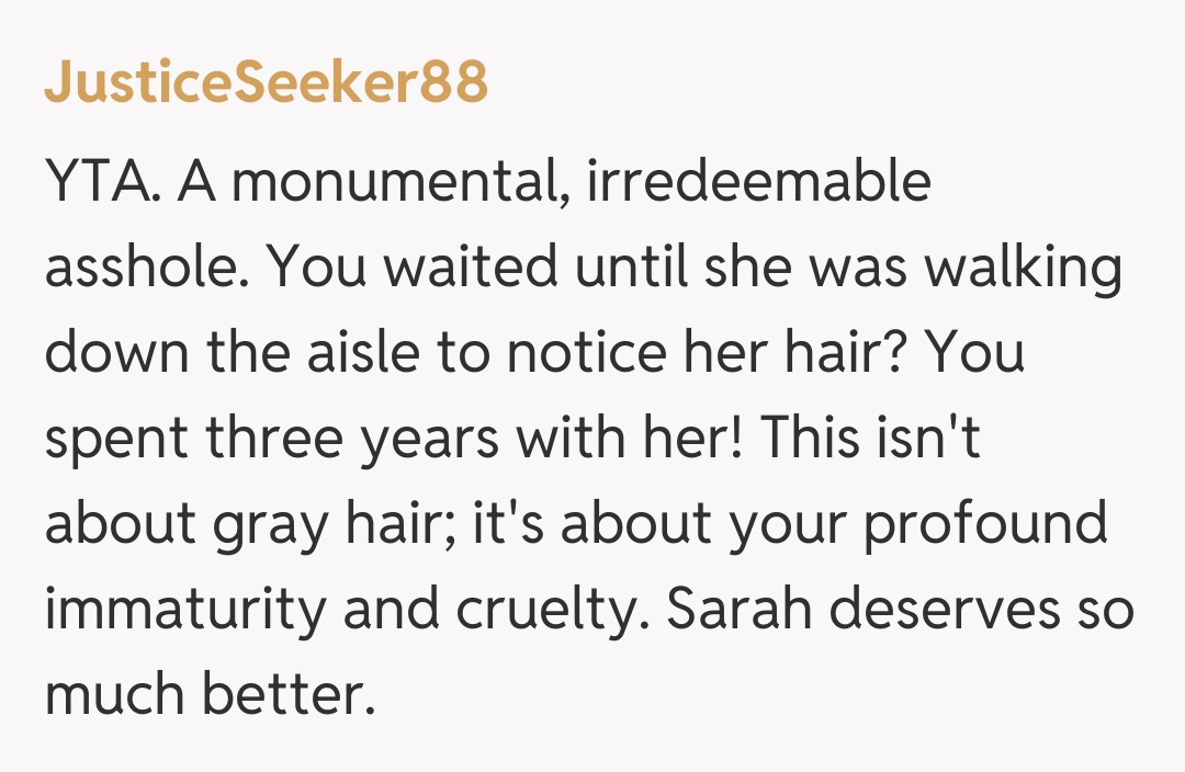 Comentariu de la JusticeSeeker88