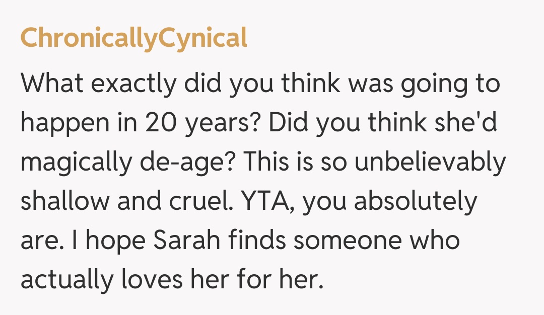 Comentariu de la ChronicallyCynical