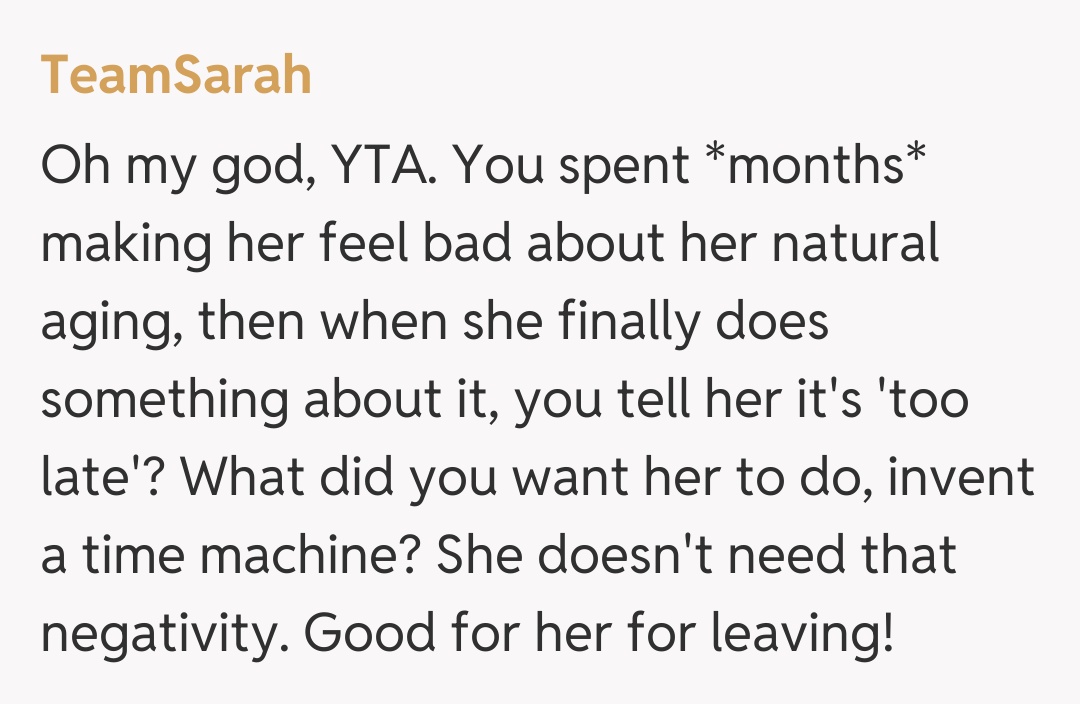 Comentariu de la TeamSarah