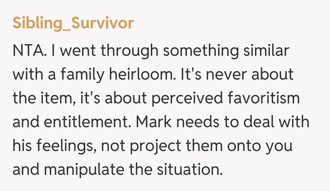 Comentariu de la Sibling_Survivor