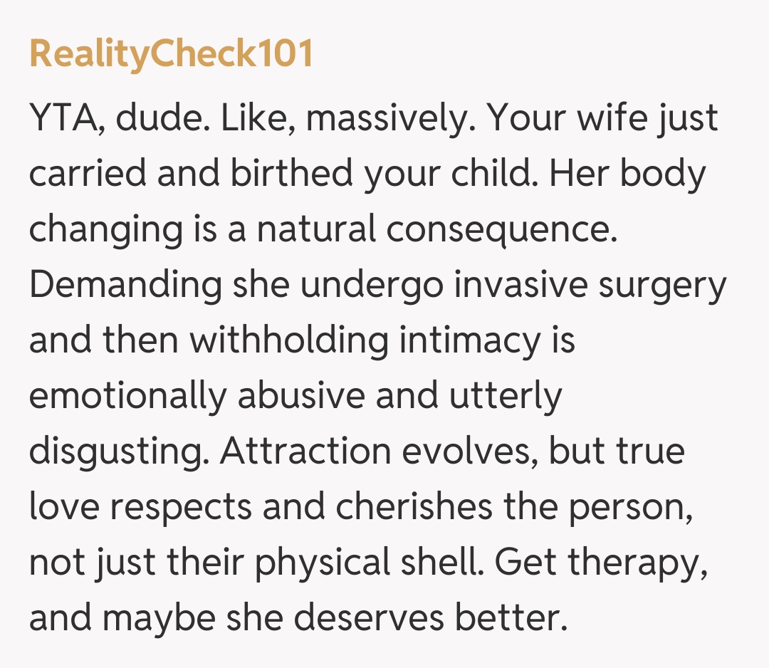 Comentariu de la RealityCheck101