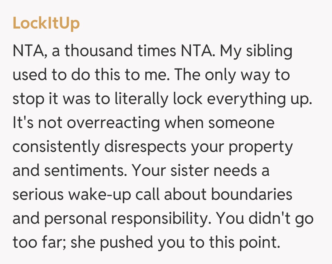 Comentariu de la LockItUp