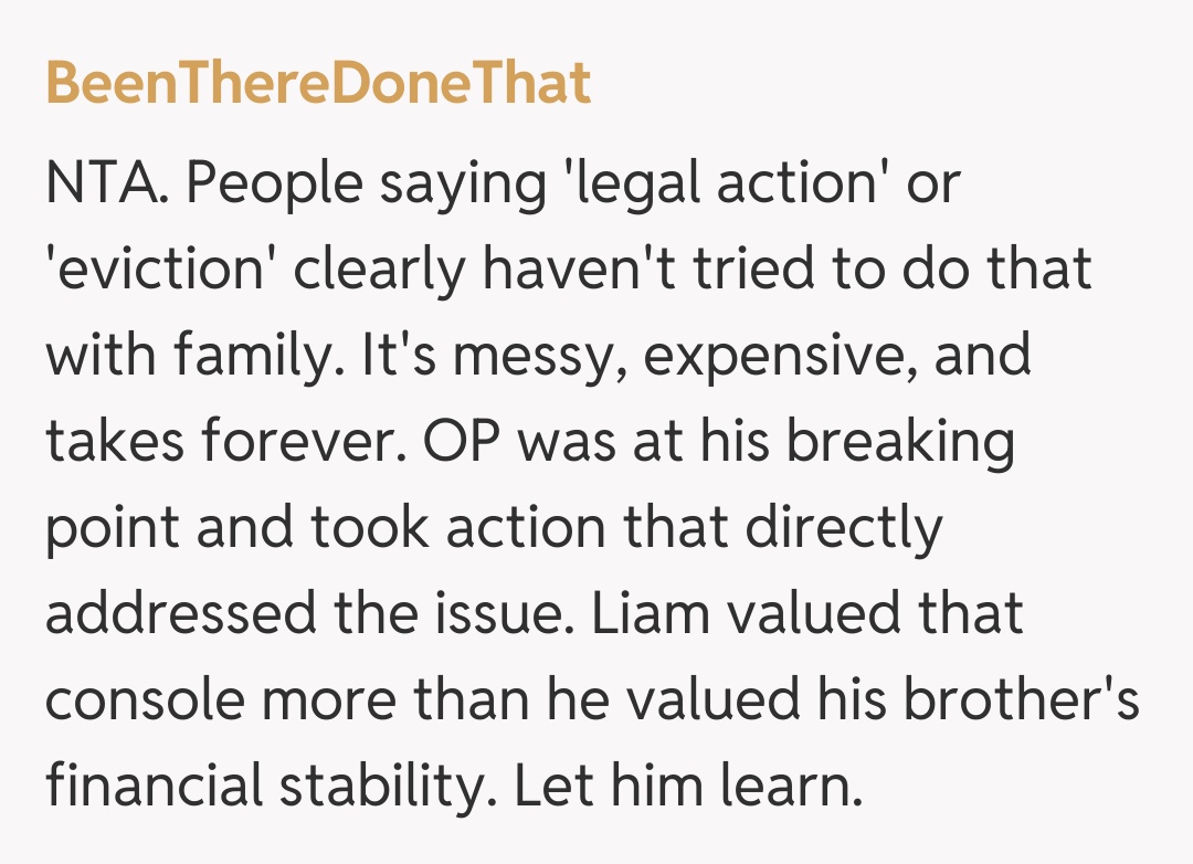 Comentariu de la BeenThereDoneThat