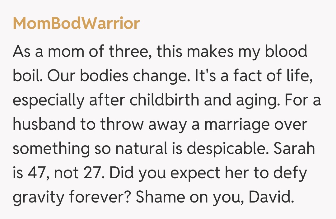 Comentariu de la MomBodWarrior