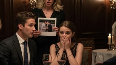 Photo of They Thought I Was Clueless at the Dinner Table—Until I Handed Her a Blue Box That Silently Ended My Husband’s Career and Their Affair