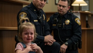 Photo of A Toddler Insisted on Confessing at the Police Station — But When She Finally Spoke, Even the Officer’s Expression Changed