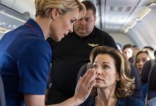 Photo of Flight Attendant Humiliates Dr. Kesha Washington in First Class — Minutes Later, the Captain Learns Who She Is and Everything Changes