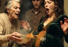 Photo of When His Mother Spilled Scalding Soup on My Pregnant Belly and He Stayed Silent, I Didn’t Argue — I Quietly Made One Call That Ended Their Control Over My Life