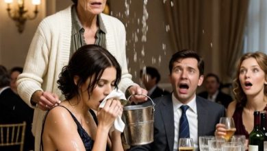 Photo of Her Ex-Mother-in-Law Humiliated Her With Ice Water at Dinner—Minutes Later, a Message on Her Phone Changed Everything and the People Who Mocked Her Begged for Forgiveness