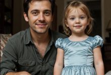 Photo of He Sewed His Daughter’s Dress from Her Mom’s Silk Handkerchiefs—Then a Child Revealed a Shocking Truth