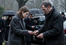 Photo of My Father’s Coffin Was Empty at His Funeral—Then a Stranger Gave Me a Key, and What I Found in Storage Unit 20 Changed Everything I Thought I Knew About My Husband