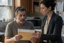 Photo of She Believed I Was the Harmless, Overlooked Husband in the Background—Then One Envelope Changed Everything Between Us