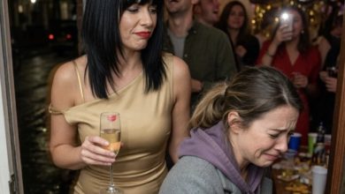 Photo of My Brother’s New Girlfriend Mocked My Old Coat, My Tired Face, and My Simple Gift Bag—Then She Proudly Described Her “Brilliant Boss” Without Knowing She Was Speaking to Her