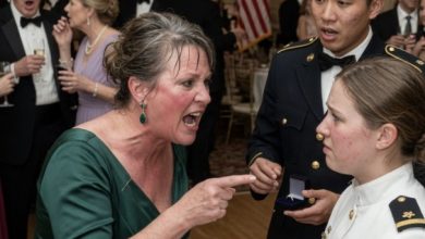 Photo of “Tension Erupts at a Formal Military Ceremony as an Unexpected Confrontation Leaves Guests Stunned and Searching for Answers”