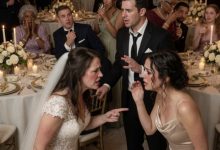 Photo of My Stepsister Slapped Me at Her Wedding and Said I Didn’t Belong—Then Her Groom Spoke My Name, and the Entire Ballroom Went Silent