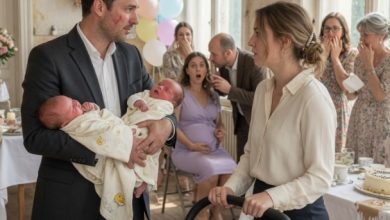 Photo of After My Mother Called Me “Damaged Goods” at My Sister’s Baby Shower, My Husband Walked In With Our Five Children and Changed the Entire Room Forever