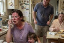 Photo of My Husband Threw Boiling Coffee in My Face Over a Credit Card — But One Message at the Hospital Changed Everything