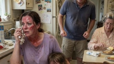 Photo of My Husband Threw Boiling Coffee in My Face Over a Credit Card — But One Message at the Hospital Changed Everything
