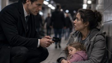 Photo of A Billionaire Handed His Black Card to a Homeless Mother — What She Bought First Left Him Speechless