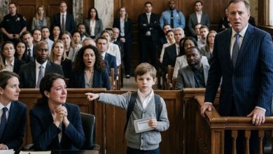 Photo of HE THOUGHT HE’D SENT ME TO PRISON—UNTIL OUR 9-YEAR-OLD SON WALKED INTO COURT WITH THE ONE THING HE FORGOT TO HIDE