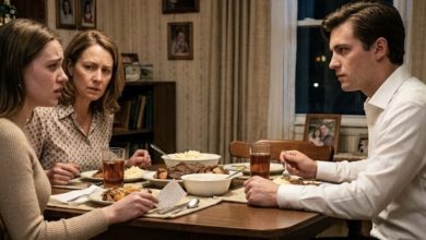Photo of PART 3: MY DAUGHTER BROUGHT HER BOYFRIEND TO DINNER… THEN I SAW HIS FOOT UNDER THE TABLE AND SECRETLY DIALED 911
