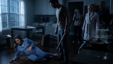 Photo of My Husband Raised the Stick One Last Time… Then the Entire House Went Pitch Black