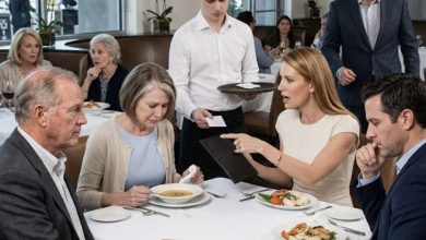 Photo of My Daughter-in-Law Refused to Pay for My Sick Wife’s Meal on Mother’s Day—Then the Restaurant Manager Said One Sentence That Changed Everything