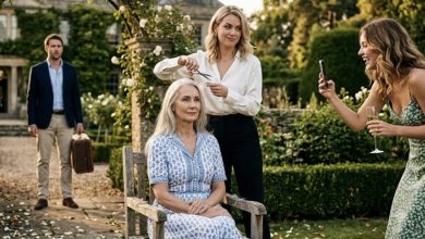 Photo of My Son’s Fiancée Forced Me to Cut My Hair—She Never Saw Him Walk Through the Garden Gate