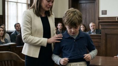 Photo of My Ex-Husband Mocked Our Son’s Worn Shirt in Court—Then My Little Boy Revealed What Was Hidden Inside