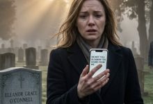 Photo of I Returned to My Husband’s Grave One Year Later… Then His Phone Texted Me
