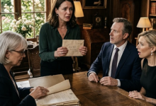 Photo of Her Father’s Hidden Letter Exposed Every Family Betrayal During the Will Reading