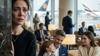Photo of My Husband Said He Was Flying to London—Then I Found His Secret Family Waiting in the VIP Lounge