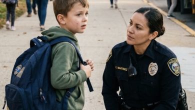 Photo of A 7-Year-Old Boy Whispered, “Don’t Let My Dad Explain It First”… What the Officer Found Changed Everything
