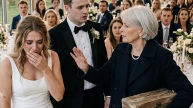 Photo of My Husband Humiliated Me at Our Wedding—Then a Stranger Stopped Everything with Seven Words