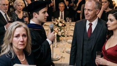 Photo of He Called Me a Babysitter at Our Son’s Ph.D. Party—Then My Son Took the Microphone and Destroyed His Lies