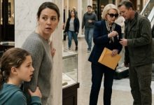 Photo of My 11-Year-Old Daughter Pulled Me Behind a Mall Pillar—What We Witnessed Changed Our Lives Overnight