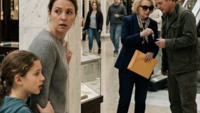 Photo of My 11-Year-Old Daughter Pulled Me Behind a Mall Pillar—What We Witnessed Changed Our Lives Overnight